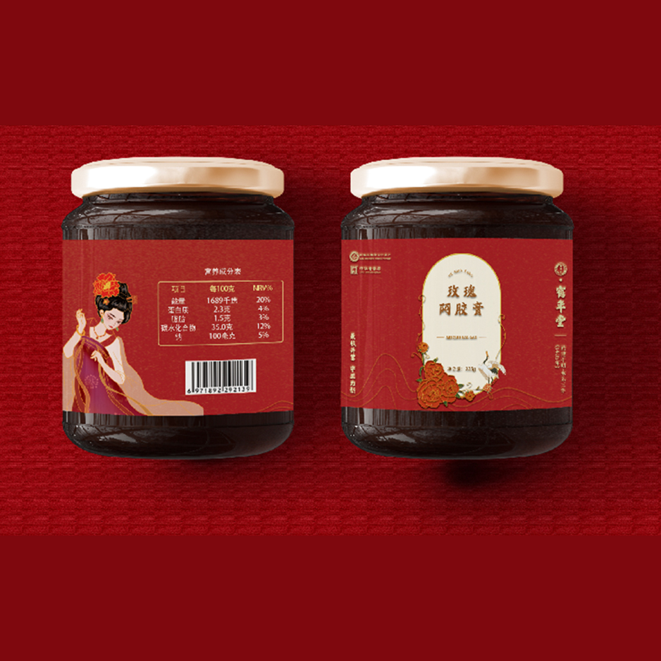 新品展示—玫瑰阿膠膏